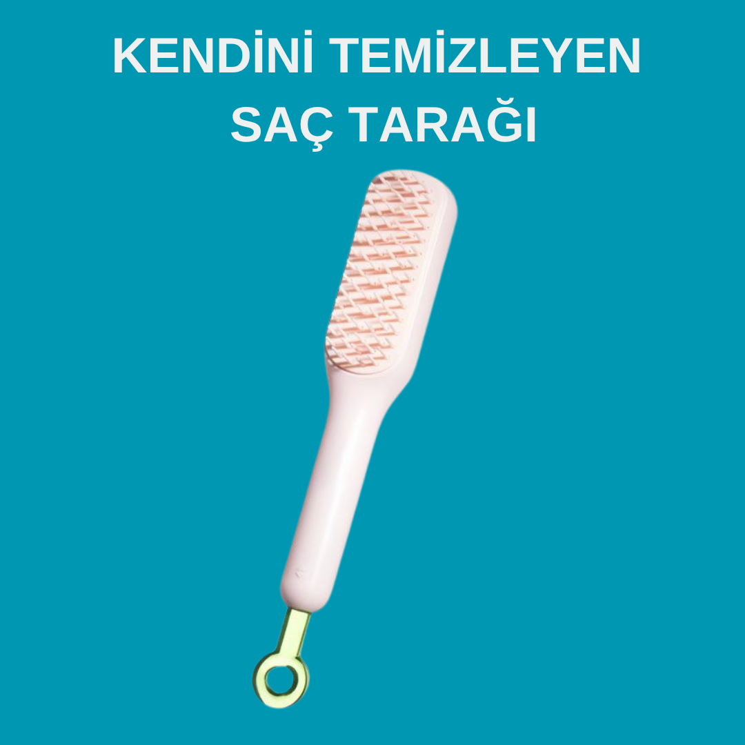 Kendini Temizleyen Saç Tarağı