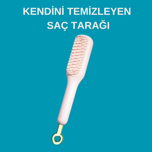 Kendini Temizleyen Saç Tarağı